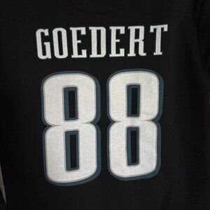 Fanatics Dallas Goedert #88 Philadelphia Eagles Pullover Black Hoodie Size Small